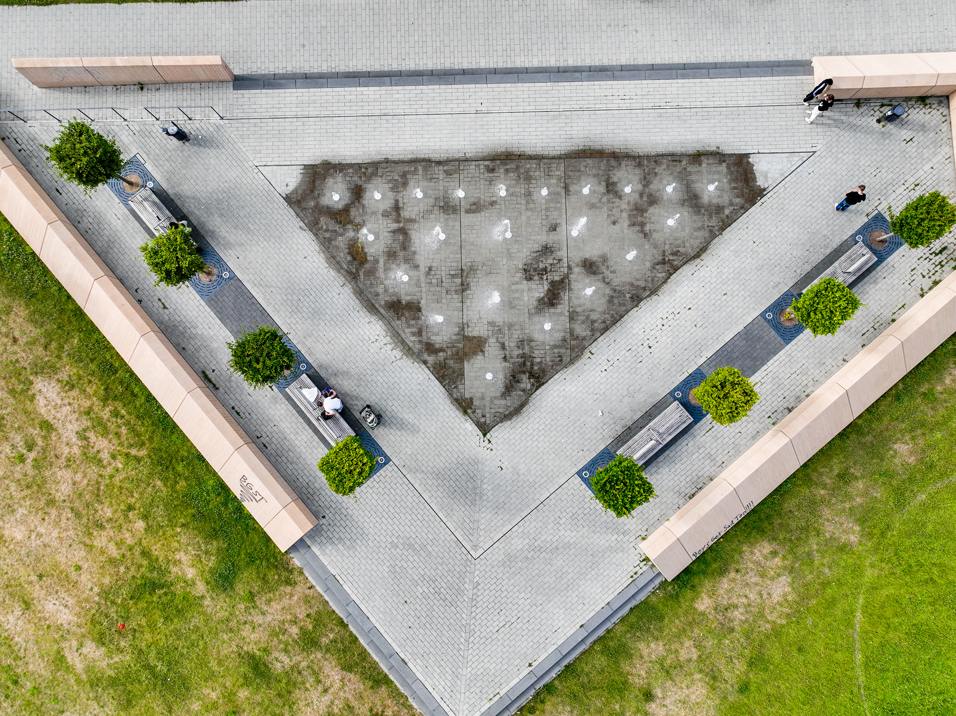 Wasserspiel im Südertorpark