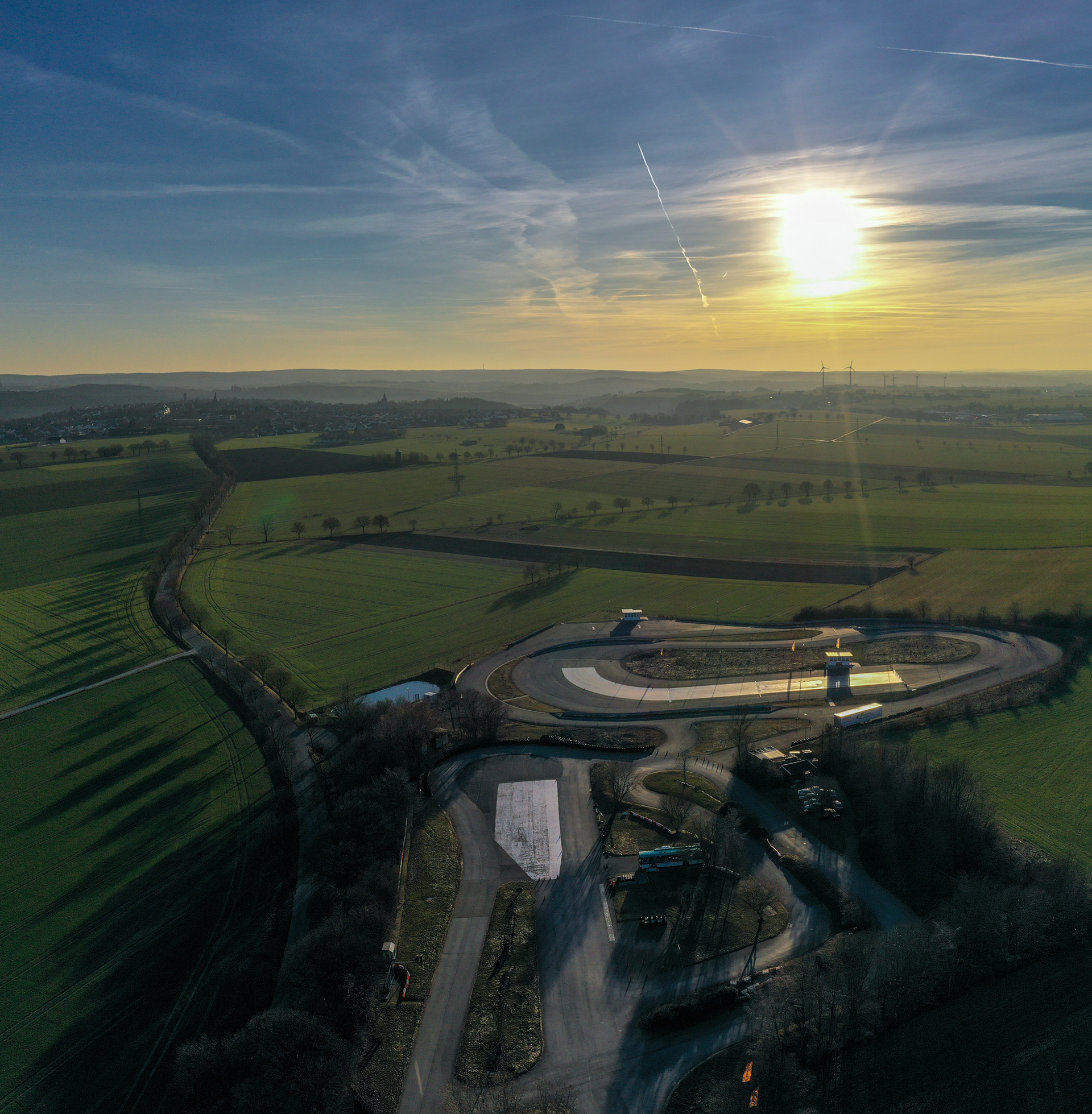 Verkehrsübungsanlage Kaisserkuhle in Rüthen.