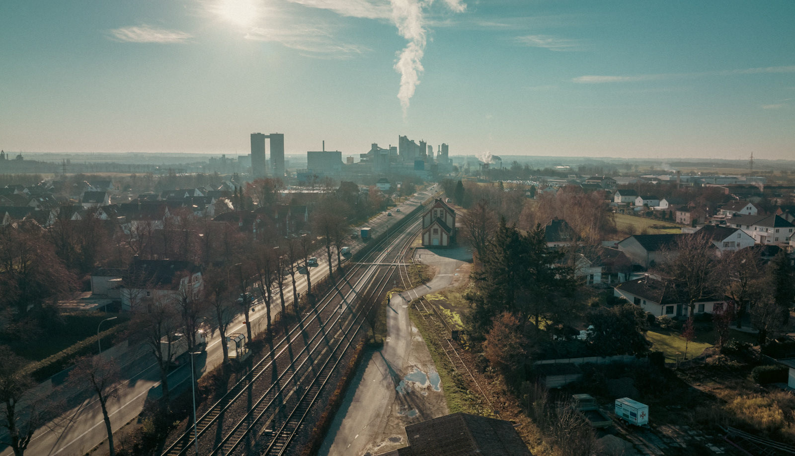 Aus der City nach Süden
