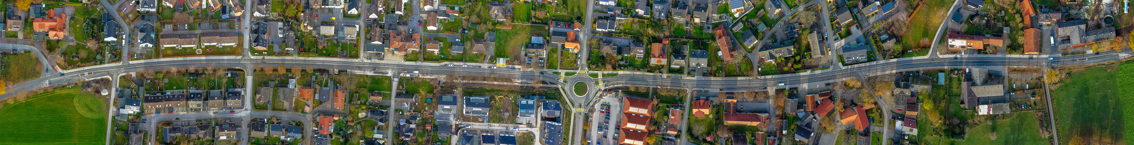Die neue Paderborer Straße in Esbeck
