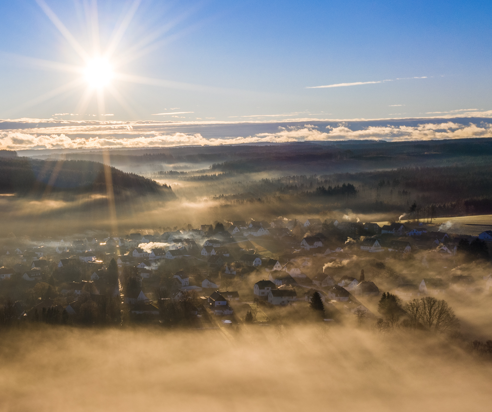 Lange Schatten im Süden