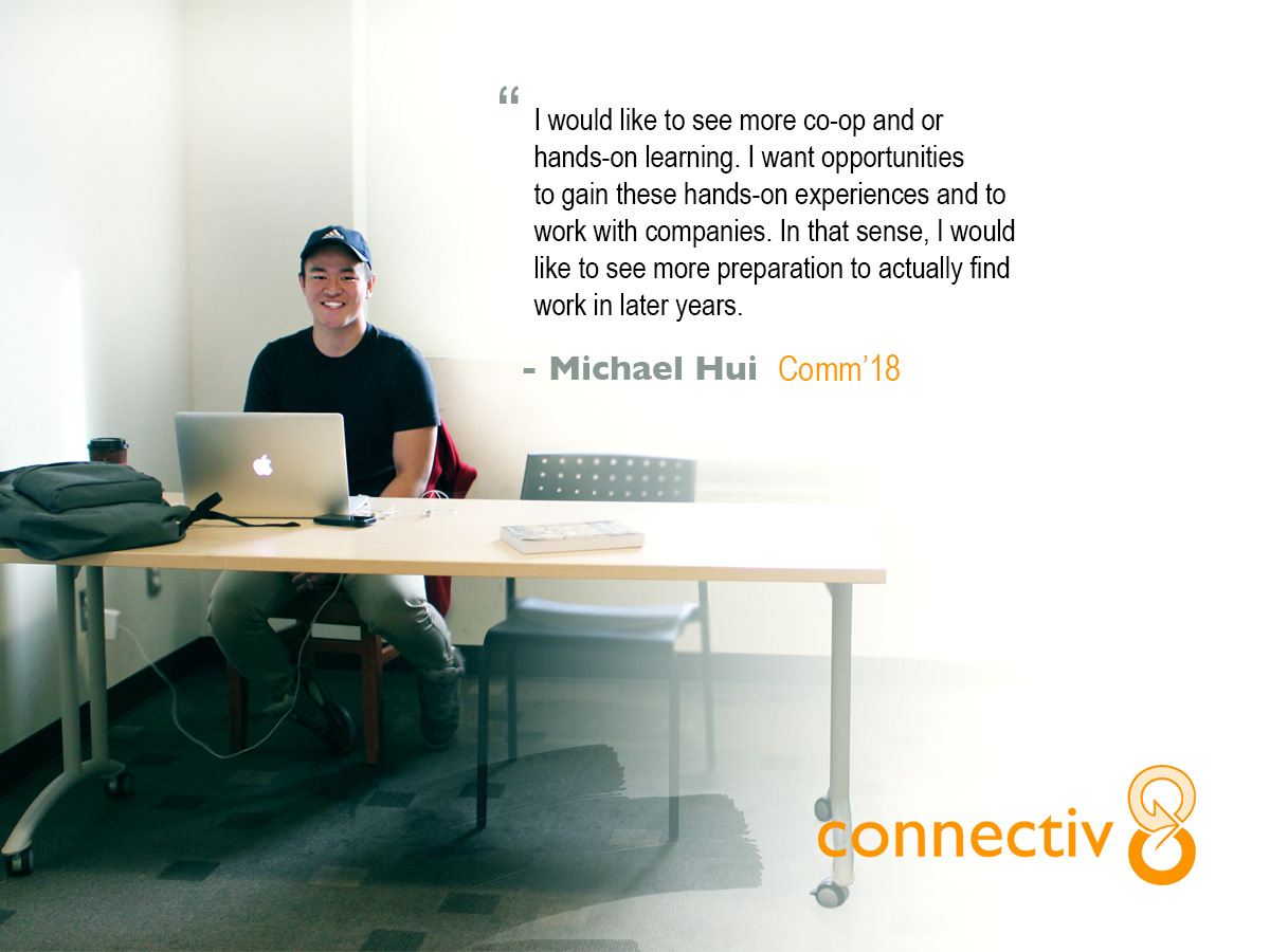 Graphically enhanced photo of students for visually appealing Connectiv8 feed content