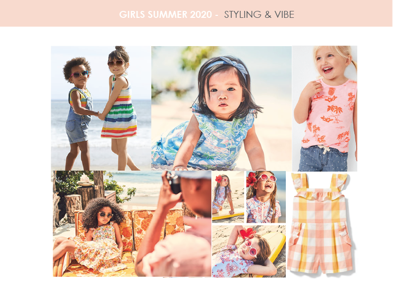 Styling direction provided as guide for the marketing team