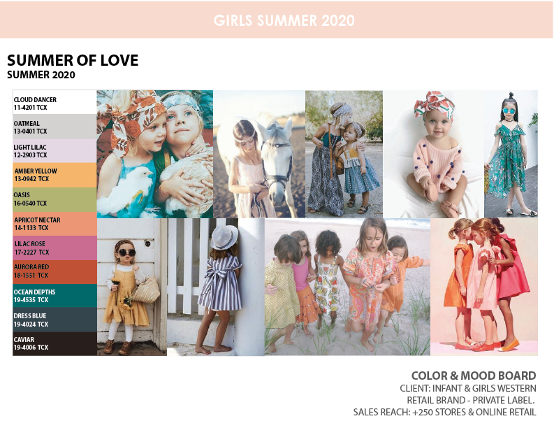 Color story geared towards the boho-western aesthetic of the Shyanne Girl