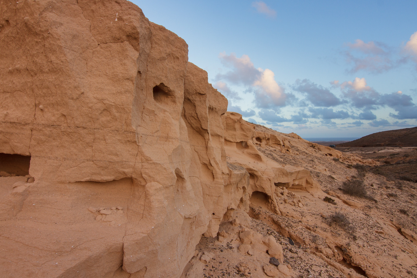 Barrancos wall in Fuerteventura
