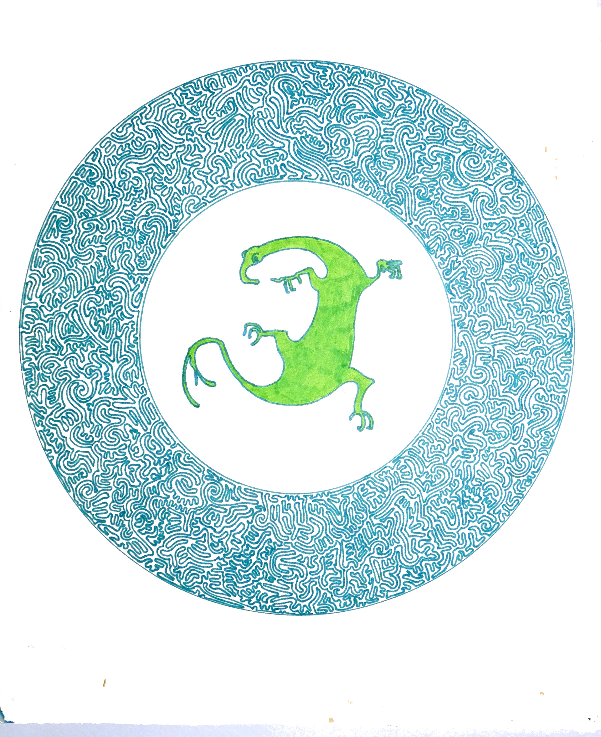 Series 1 Green Lizard
