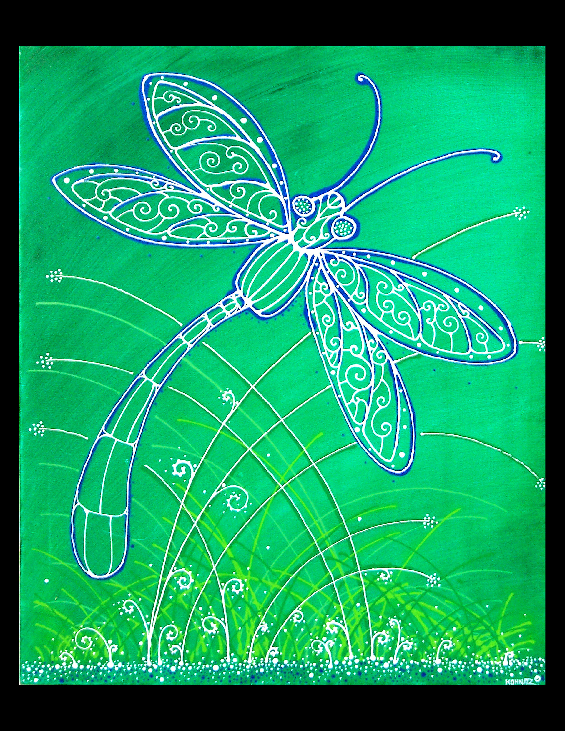 Green Dragonfly (sold)