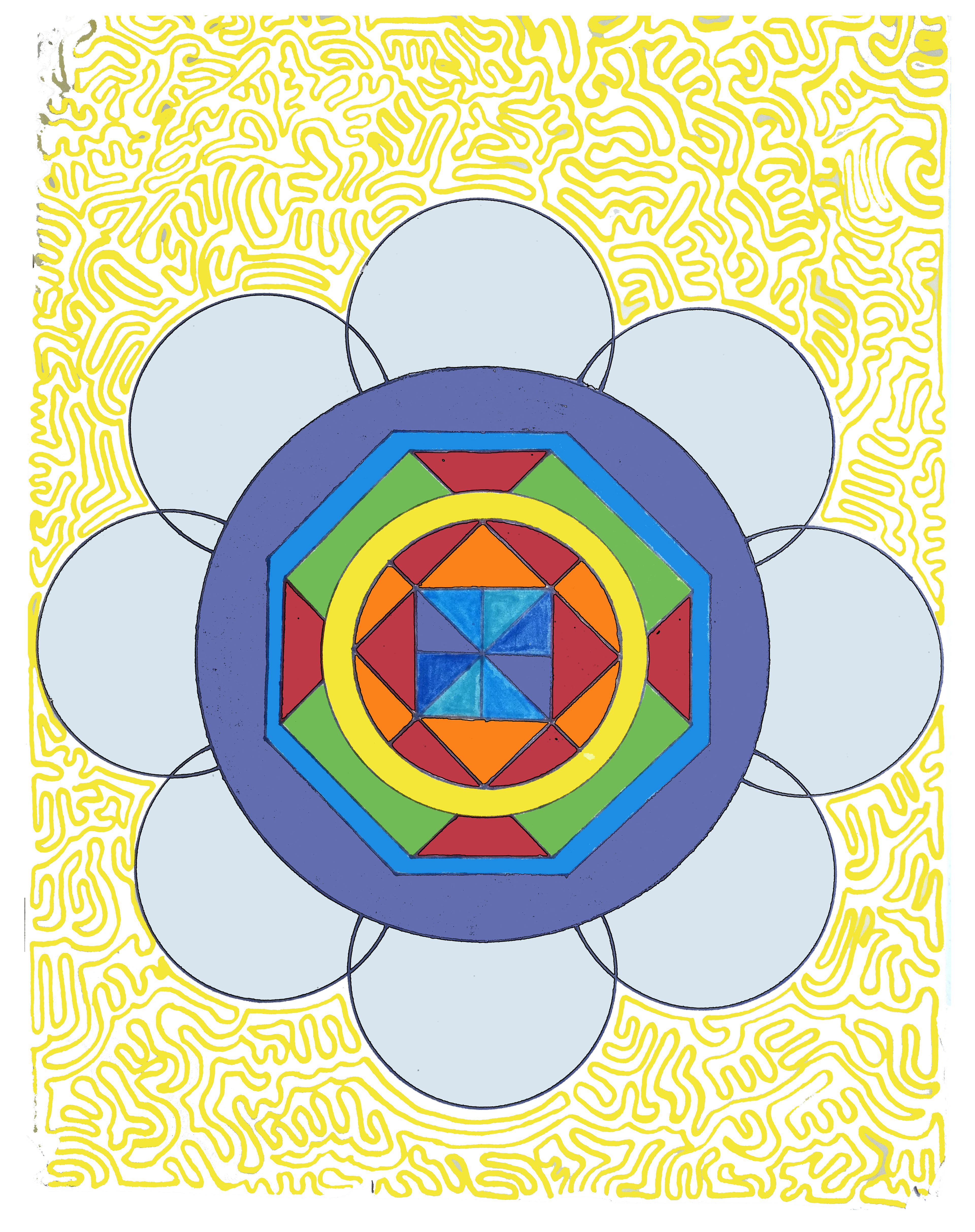 Series 1 Star of David Mandala
