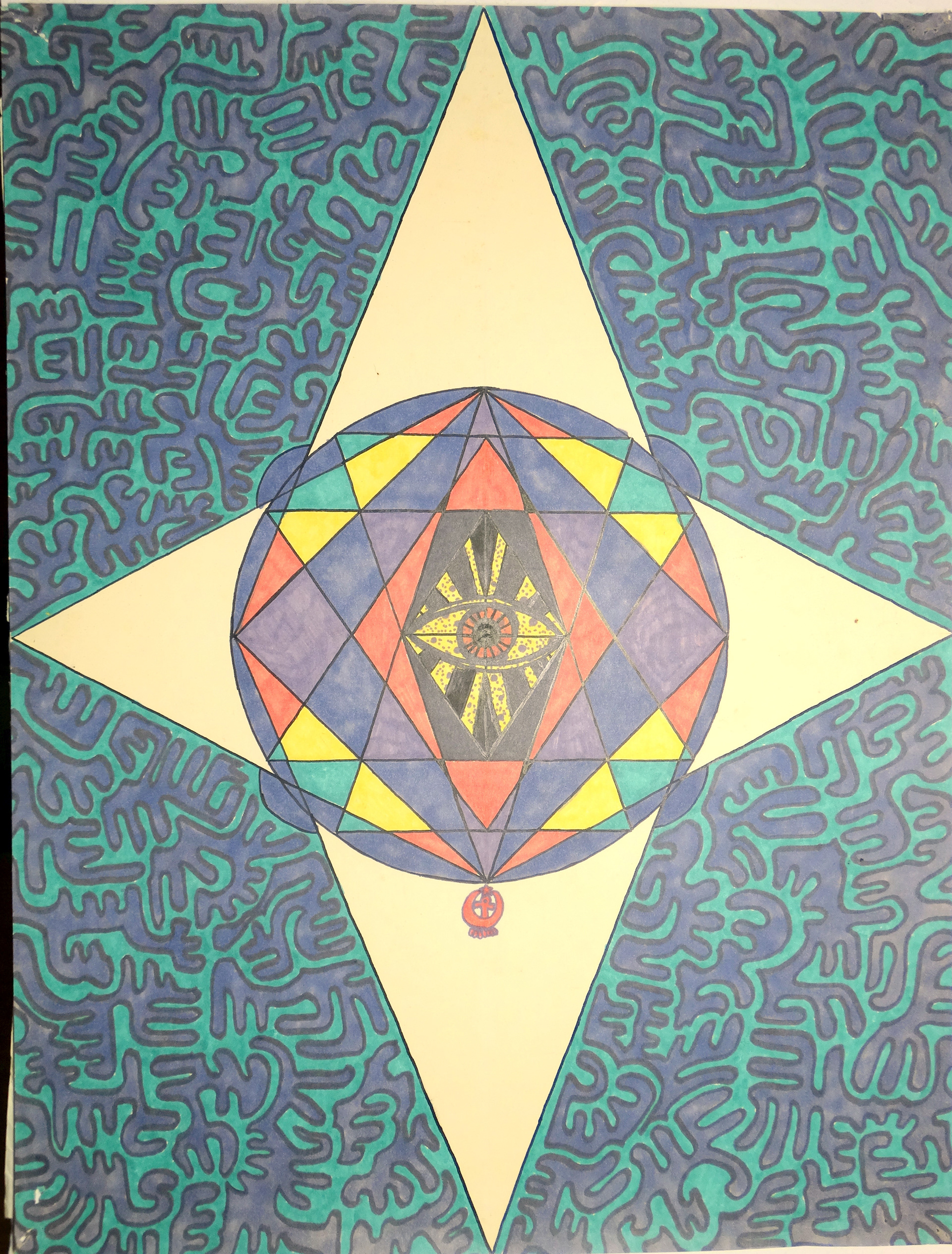 Series 1 Eye Mandala