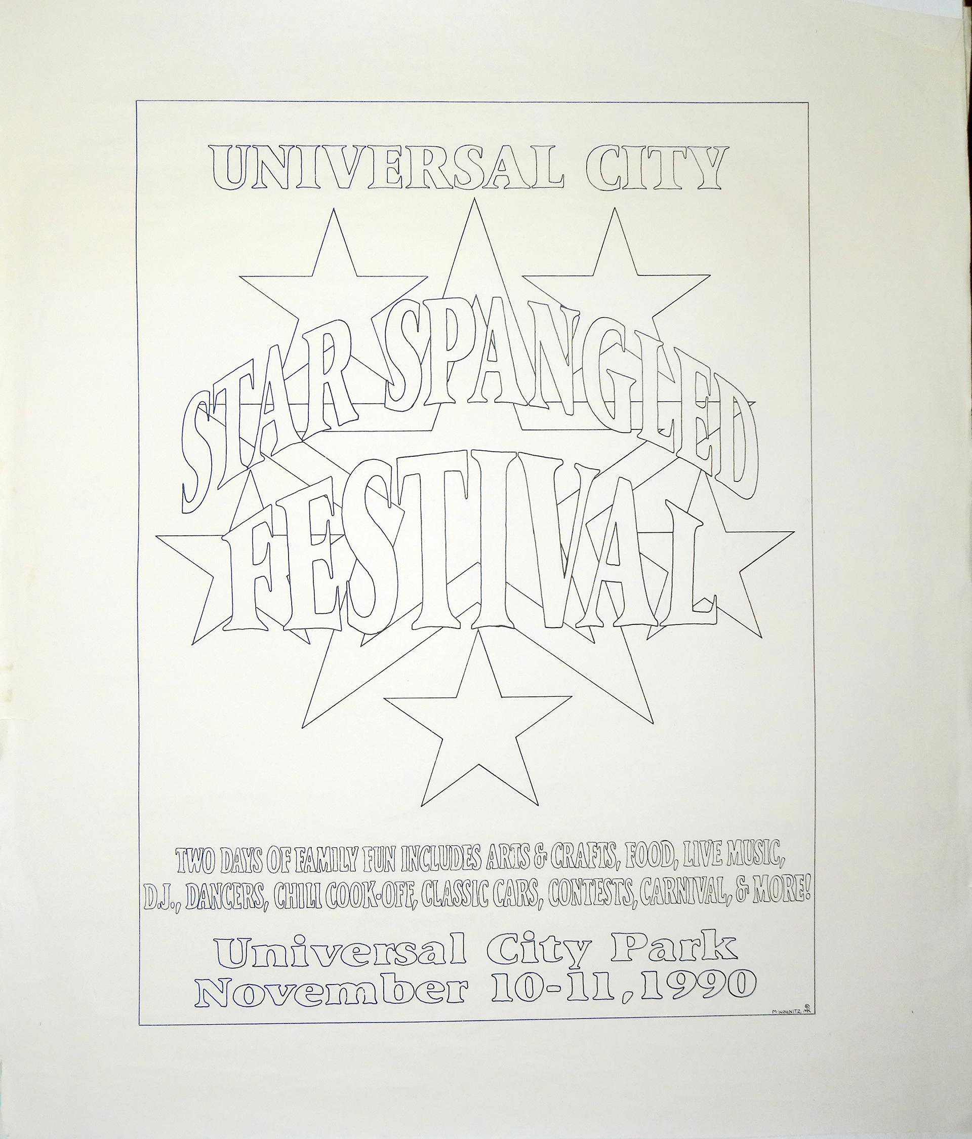 1990 11 01 Festival Poster