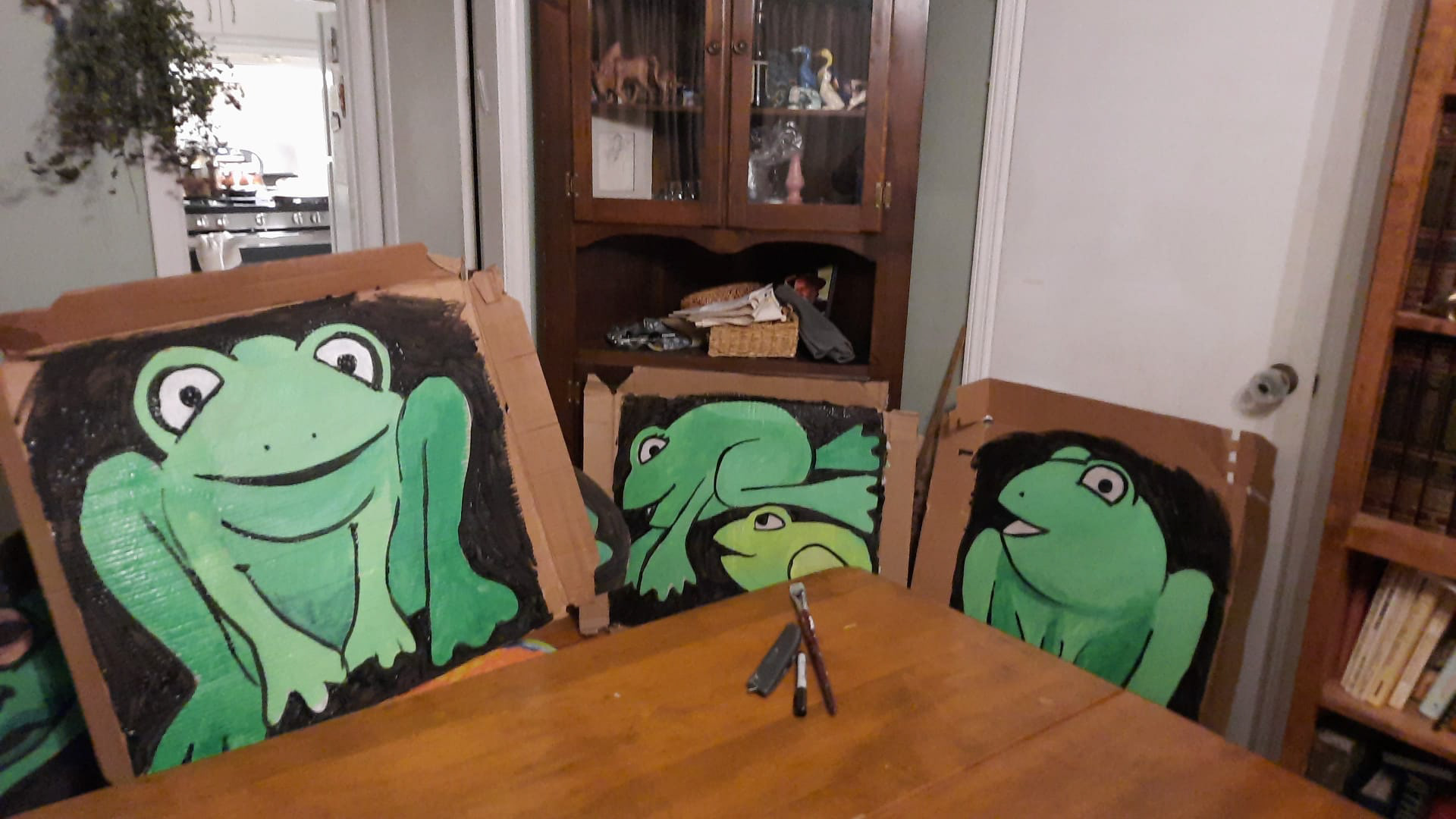 hand-held stage props