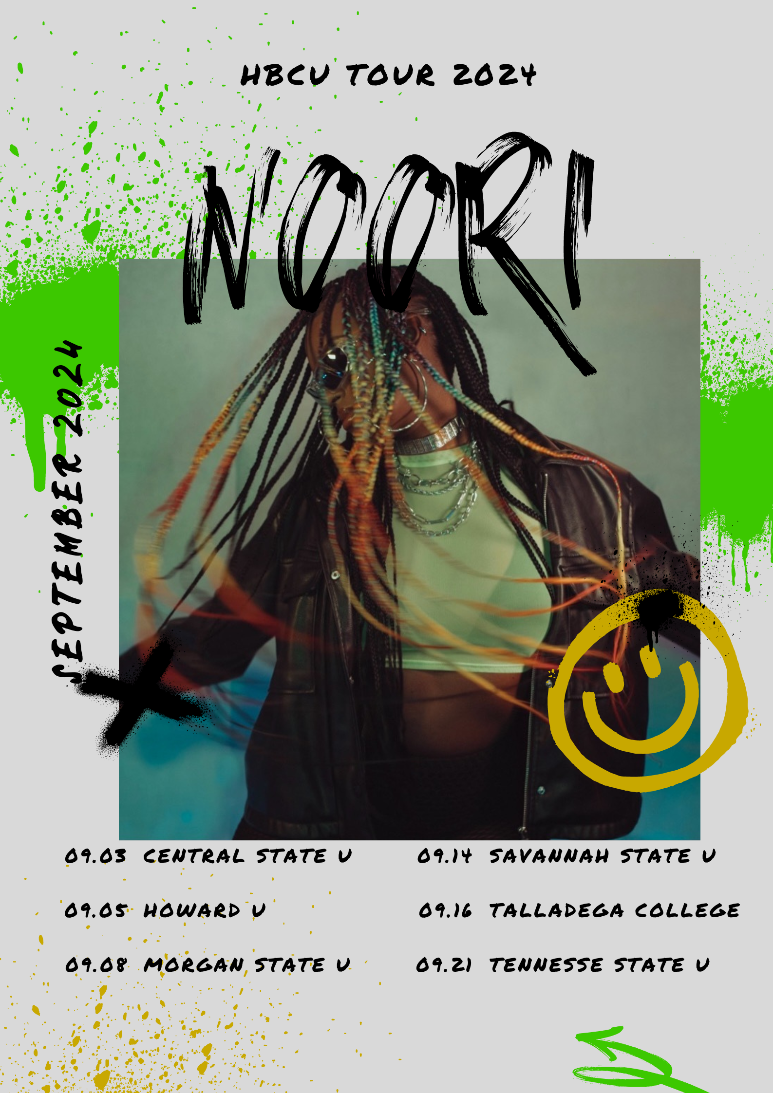 HBCU TOUR POSTER
