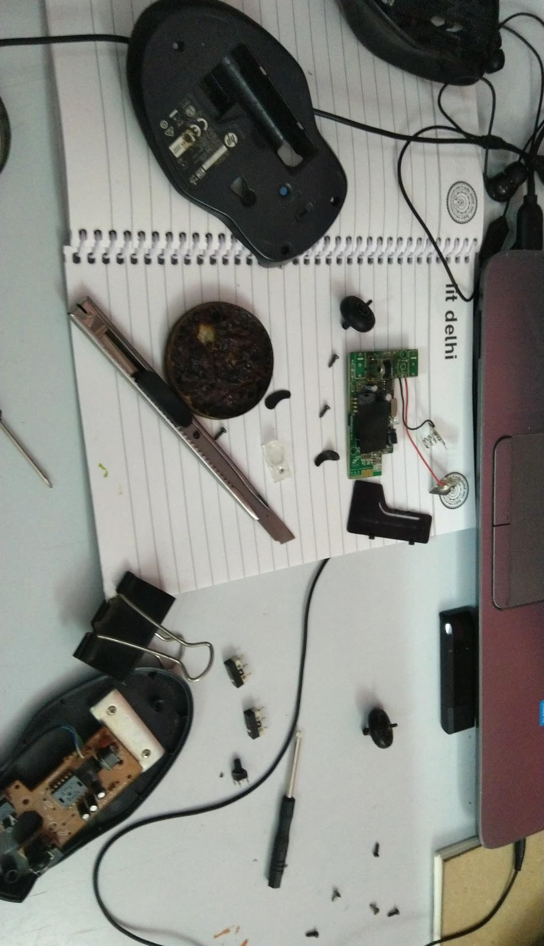 Swapping parts between mice