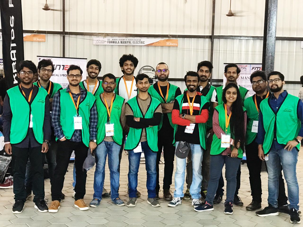 Working as a tech volunteer at Formula Bharat 2020