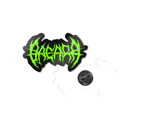 ACRYLIC 'DACK METAL' PIN BADGE (VAULTED)