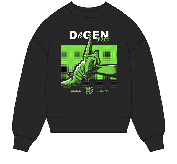 'DEGEN' SWEATSHIRT | LTD EDITION OF 50 | 2025