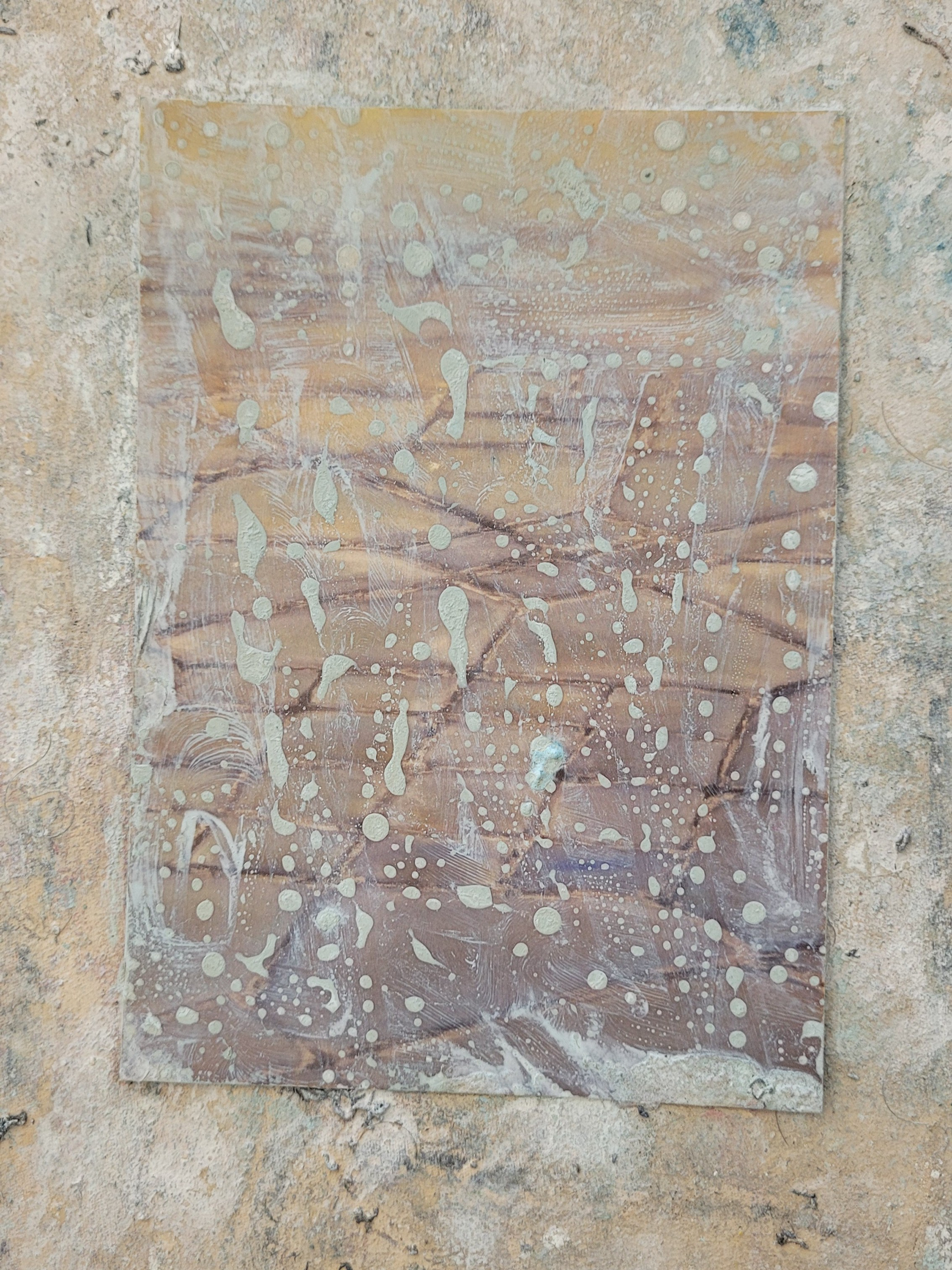 Detalhe de "Fogo Branco"