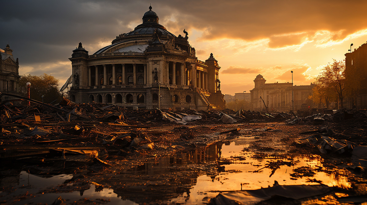 The World Without Us - Time Travel Photography - Moscow