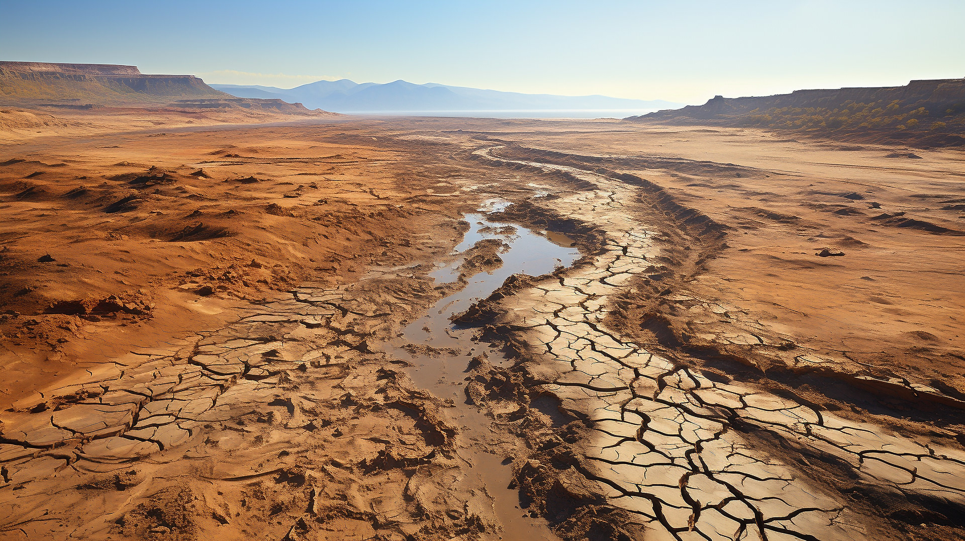 沙漠之风吹拂着耶路撒冷街道的沙土遗迹。