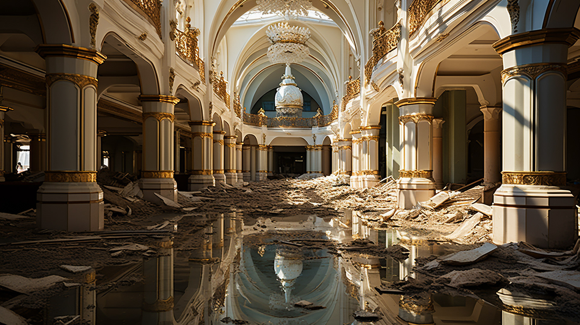 Moscow's ghostly museums, a complex tapestry of beauty and decay