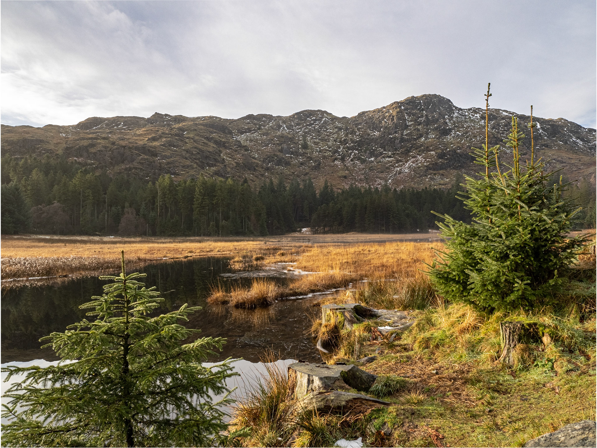 Ullscarf via Harrop Tarn
