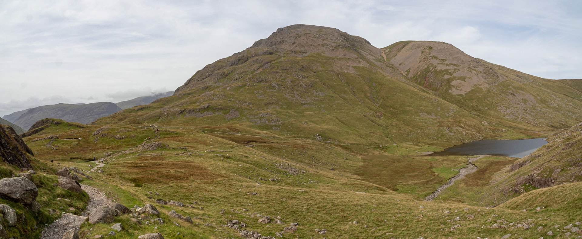 Great Gable, Green Gable, Styhead Tarn