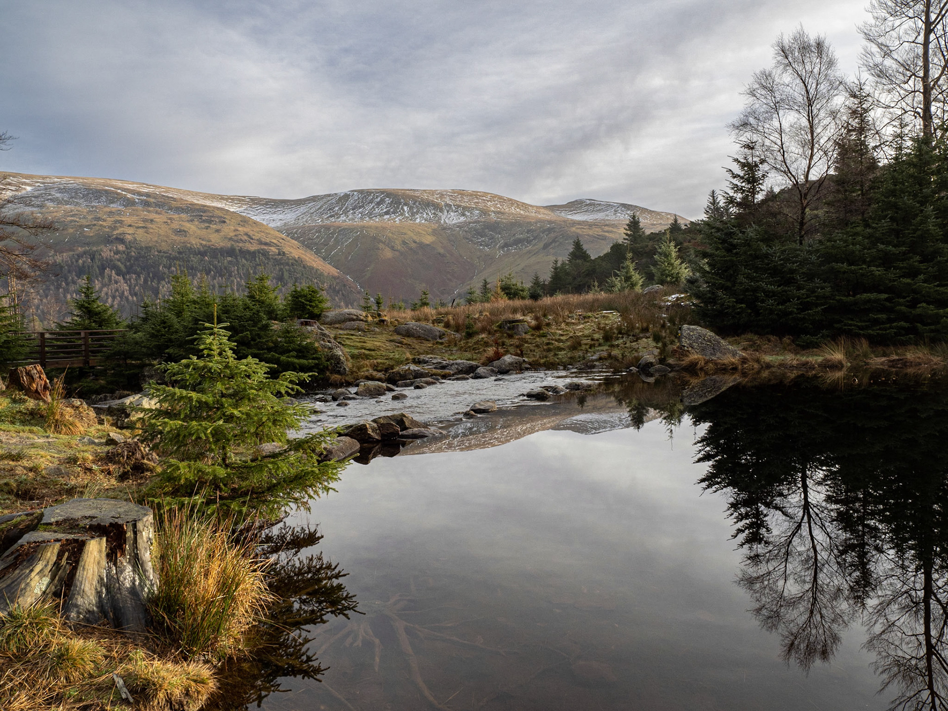 L-R Nethermost Pike - Dollywaggon Pike