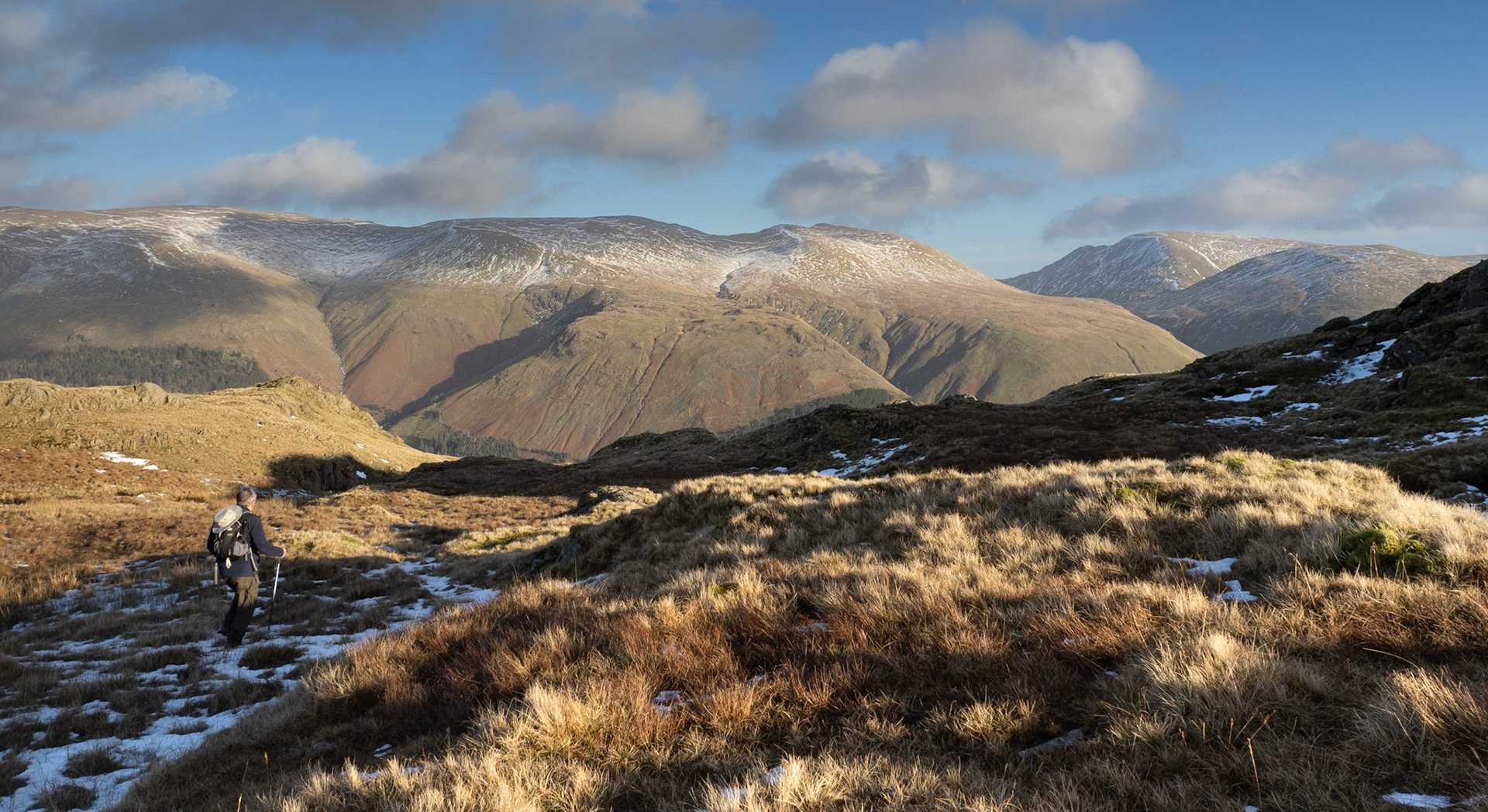 Ullscarf via Harrop Tarn