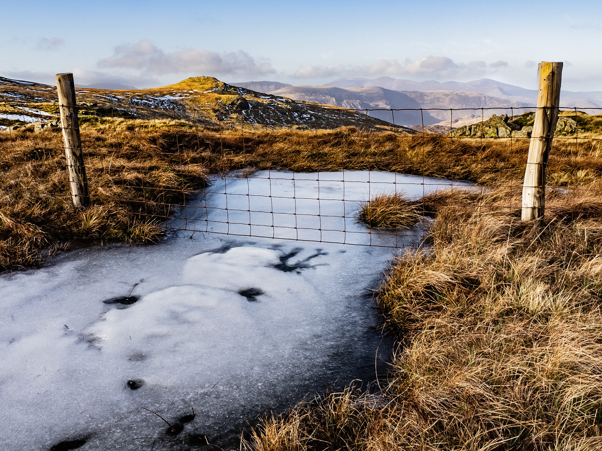 Ullscarf via Harrop Tarn