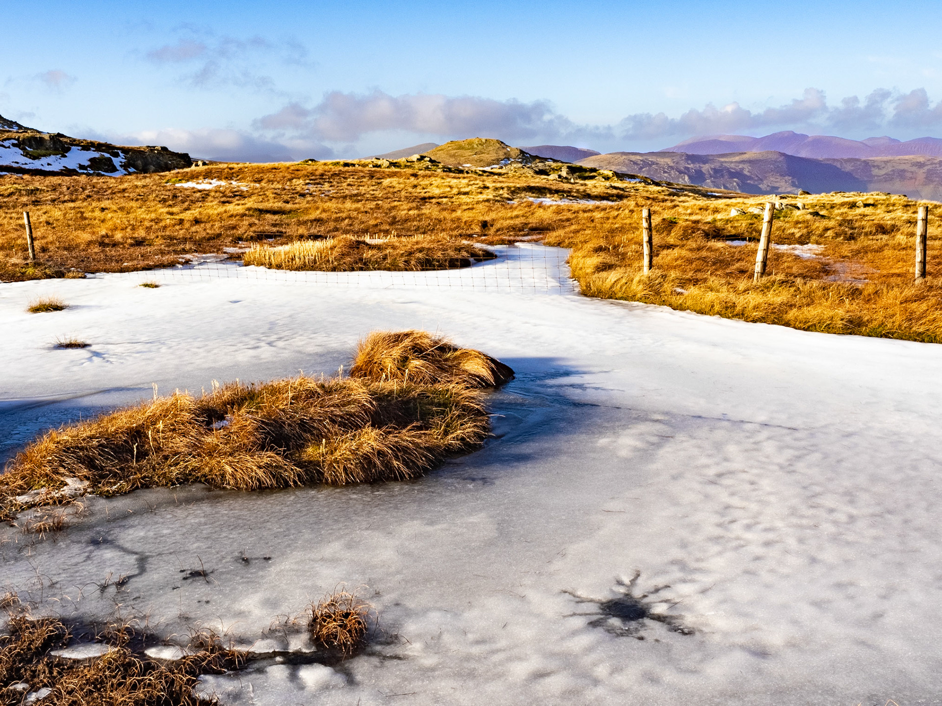 Ullscarf via Harrop Tarn