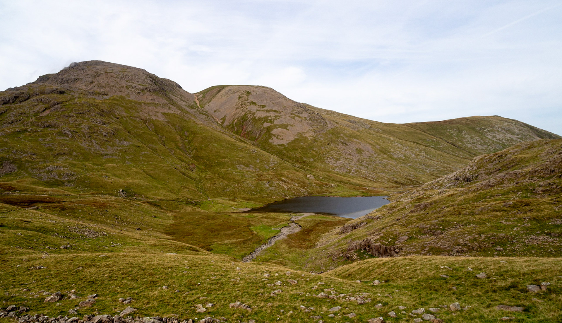 Great Gable, Green Gable, Styhead Tarn