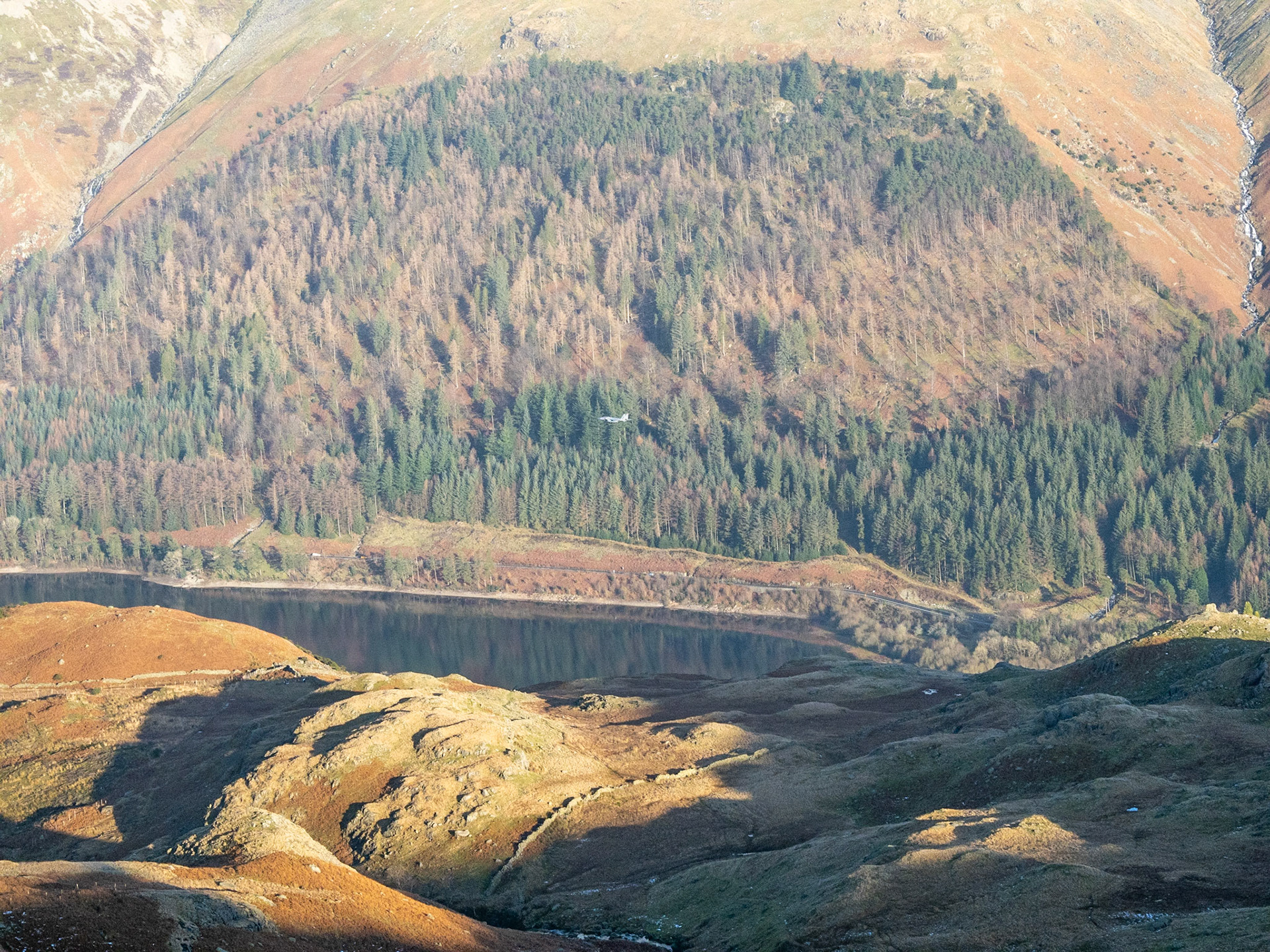 Ullscarf via Harrop Tarn