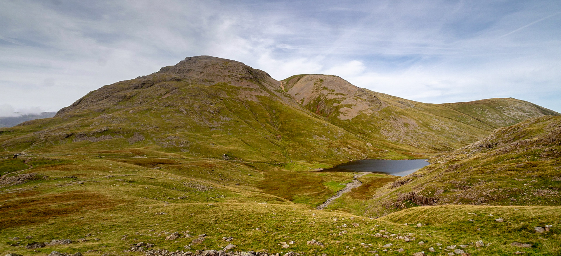 Great Gable, Green Gable, Styhead Tarn