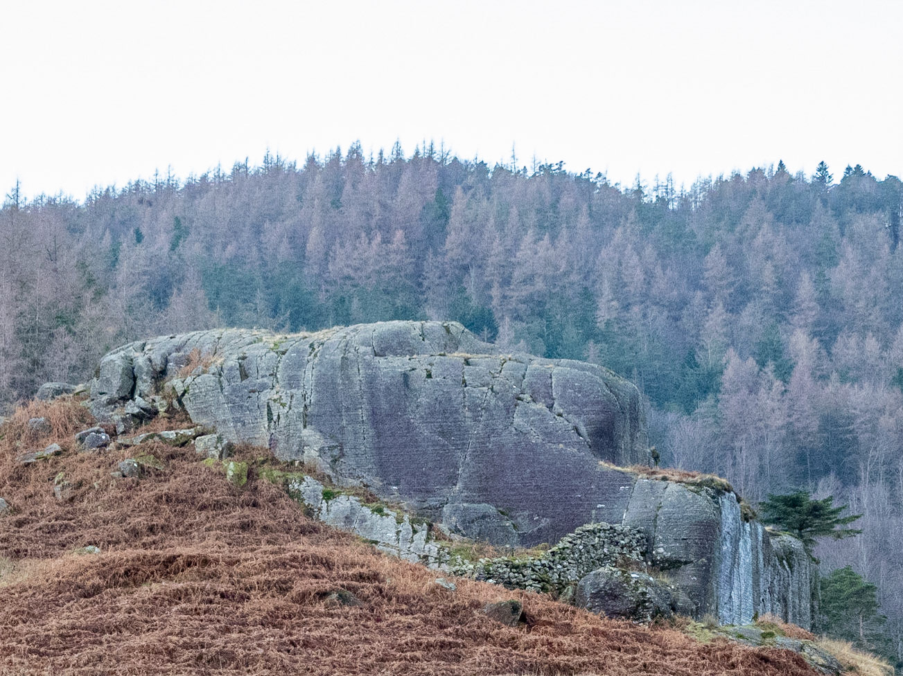 Ullscarf via Harrop Tarn