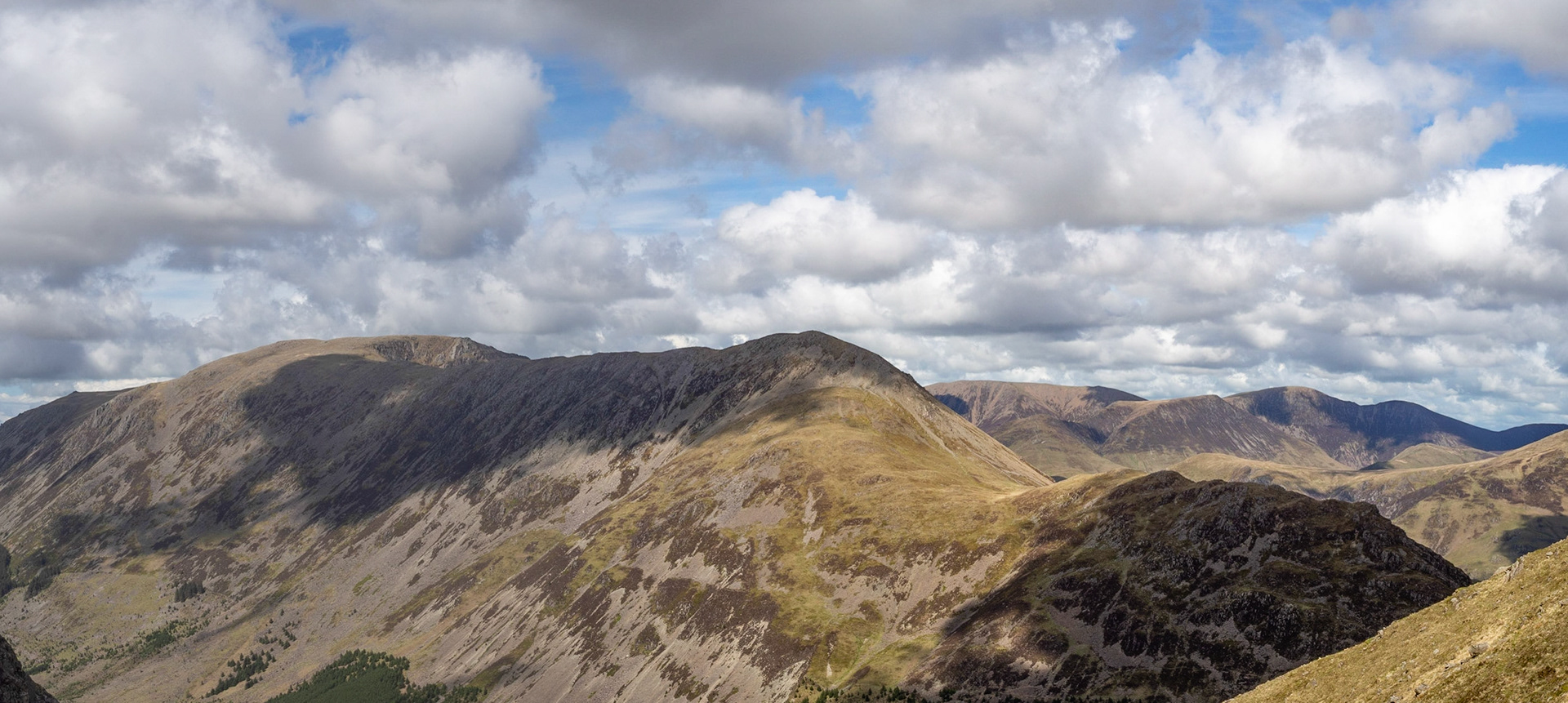 High Stile, High Crag (centre) Buttermere