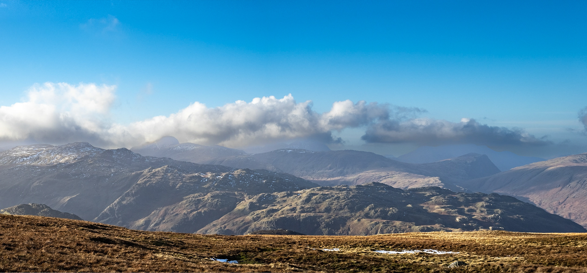 Ullscarf via Harrop Tarn