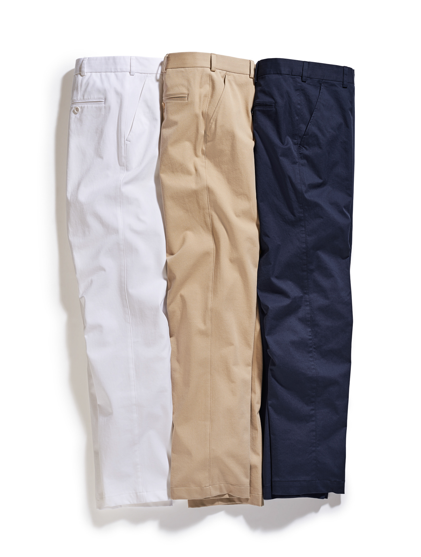 modefotograf produktfotograf köln drei verschiedene chinohosen