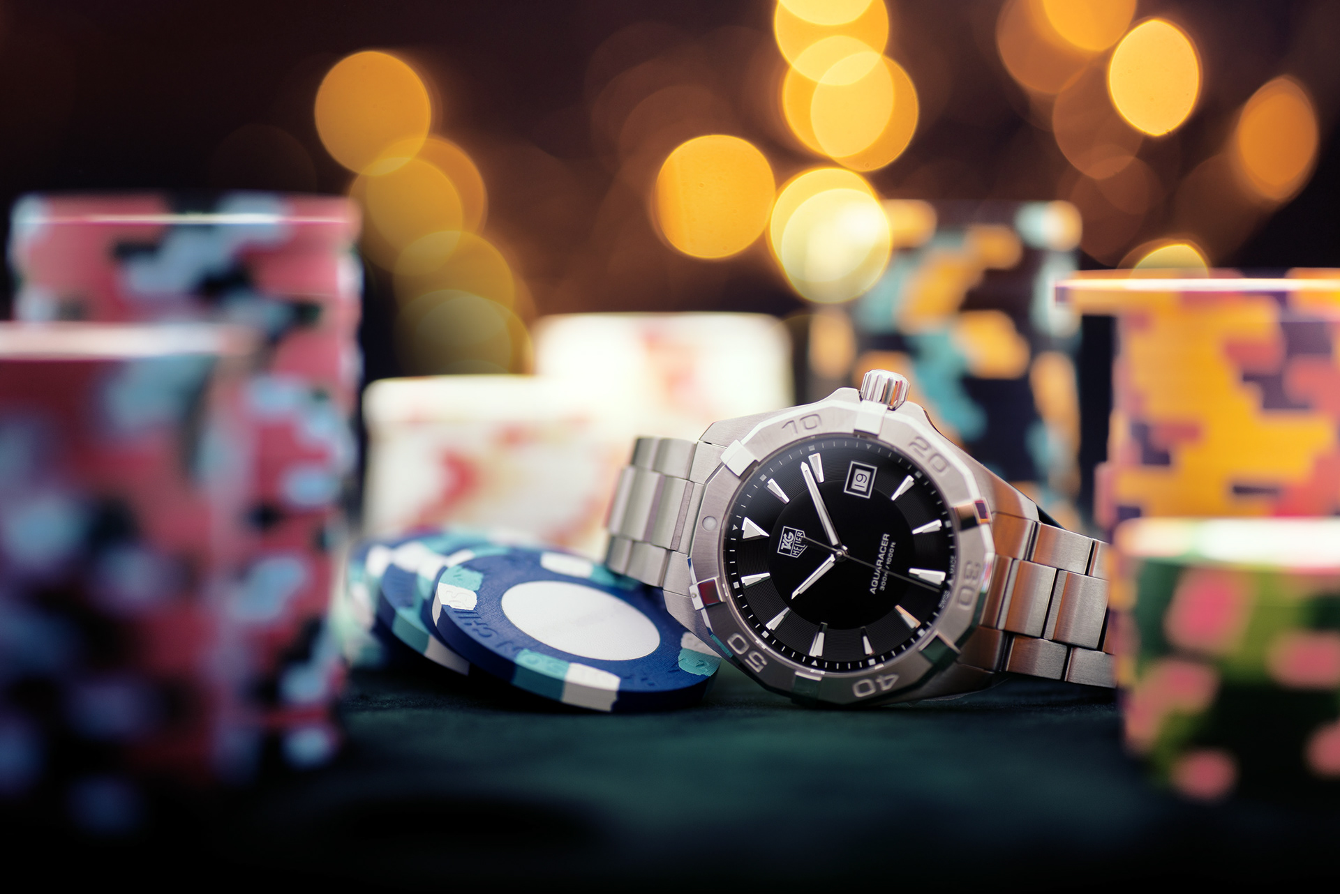 Tag Heuer Aquaracer Watch Poker