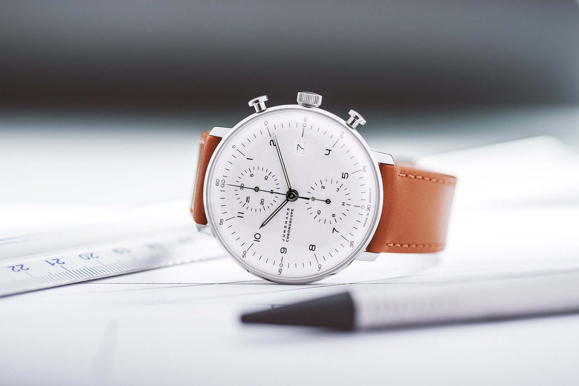 Junghans Max Bill Chronoscope Watch