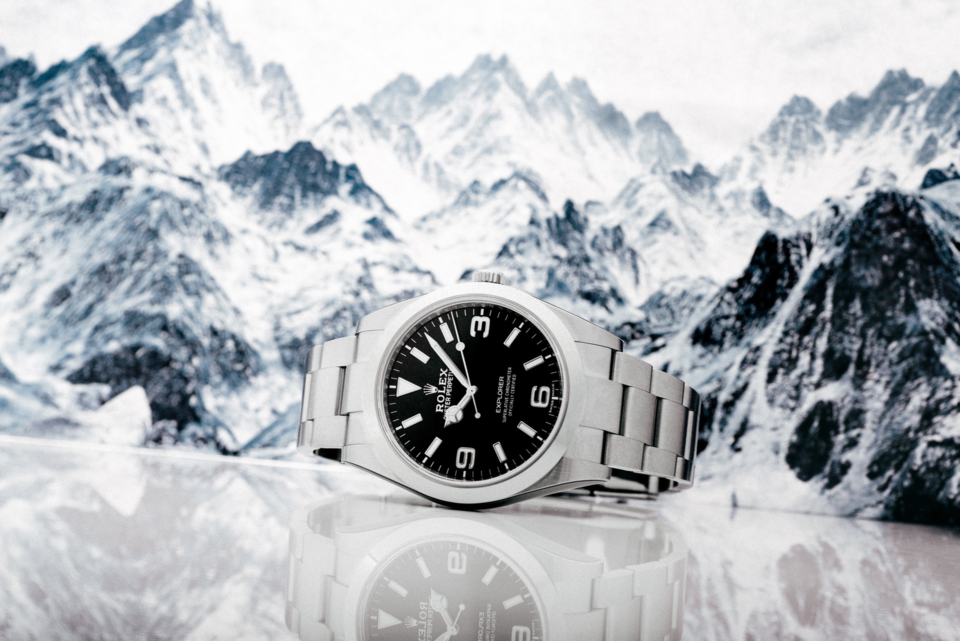 Rolex Explorer Watch Ice