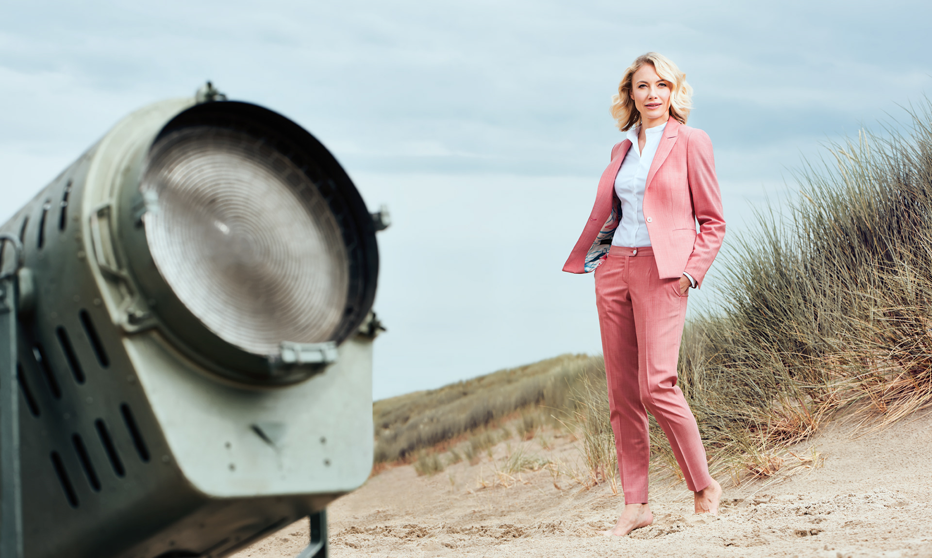Mode Fotografie Frau am Strand