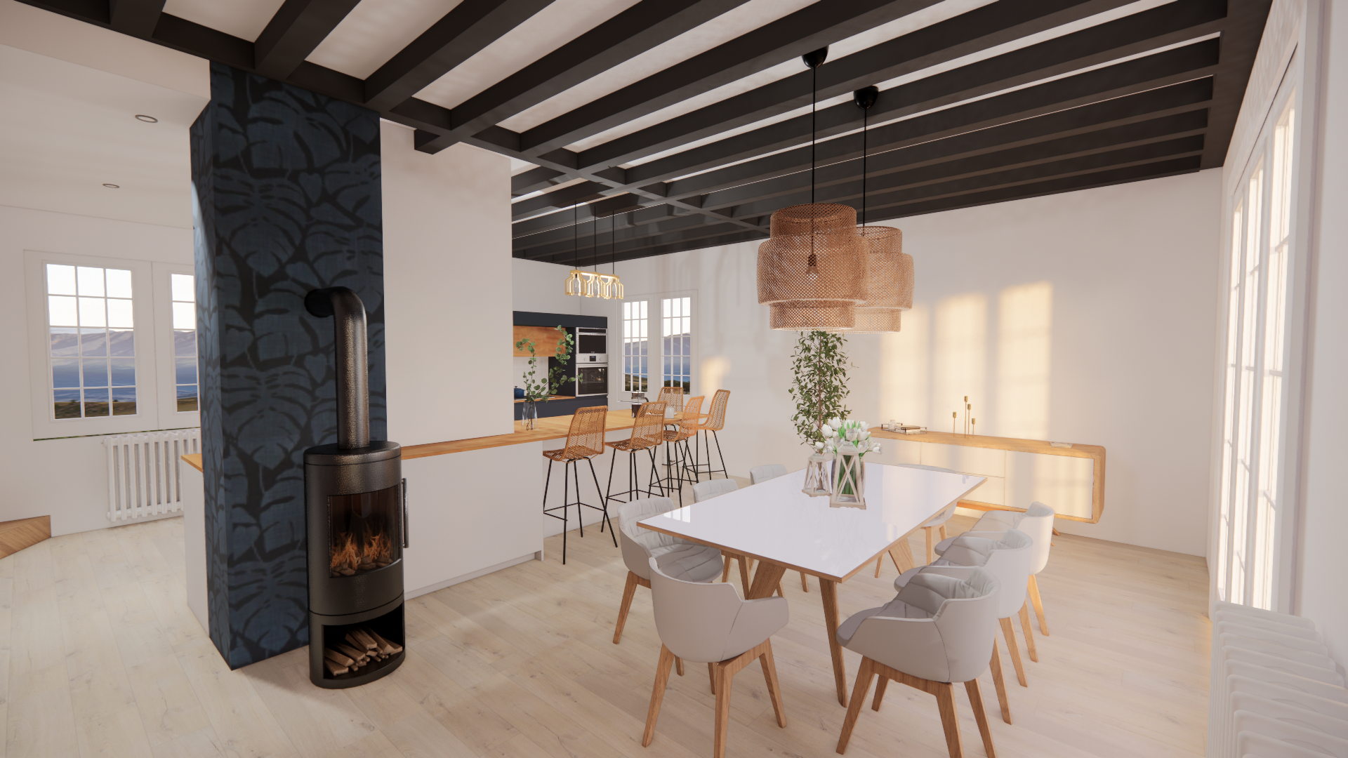 Rendu 3D du projet