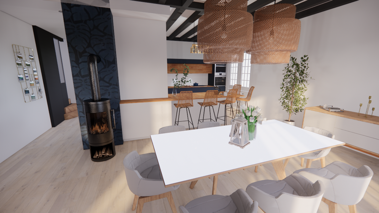 Rendu 3D du projet