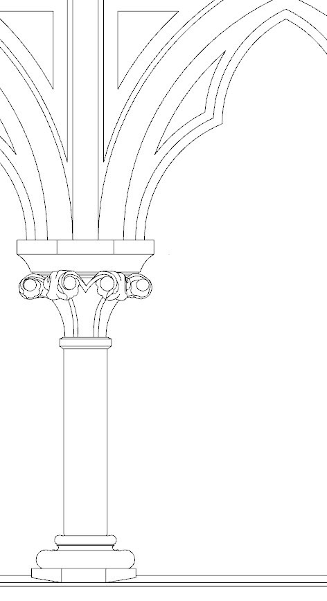 detail of the bow