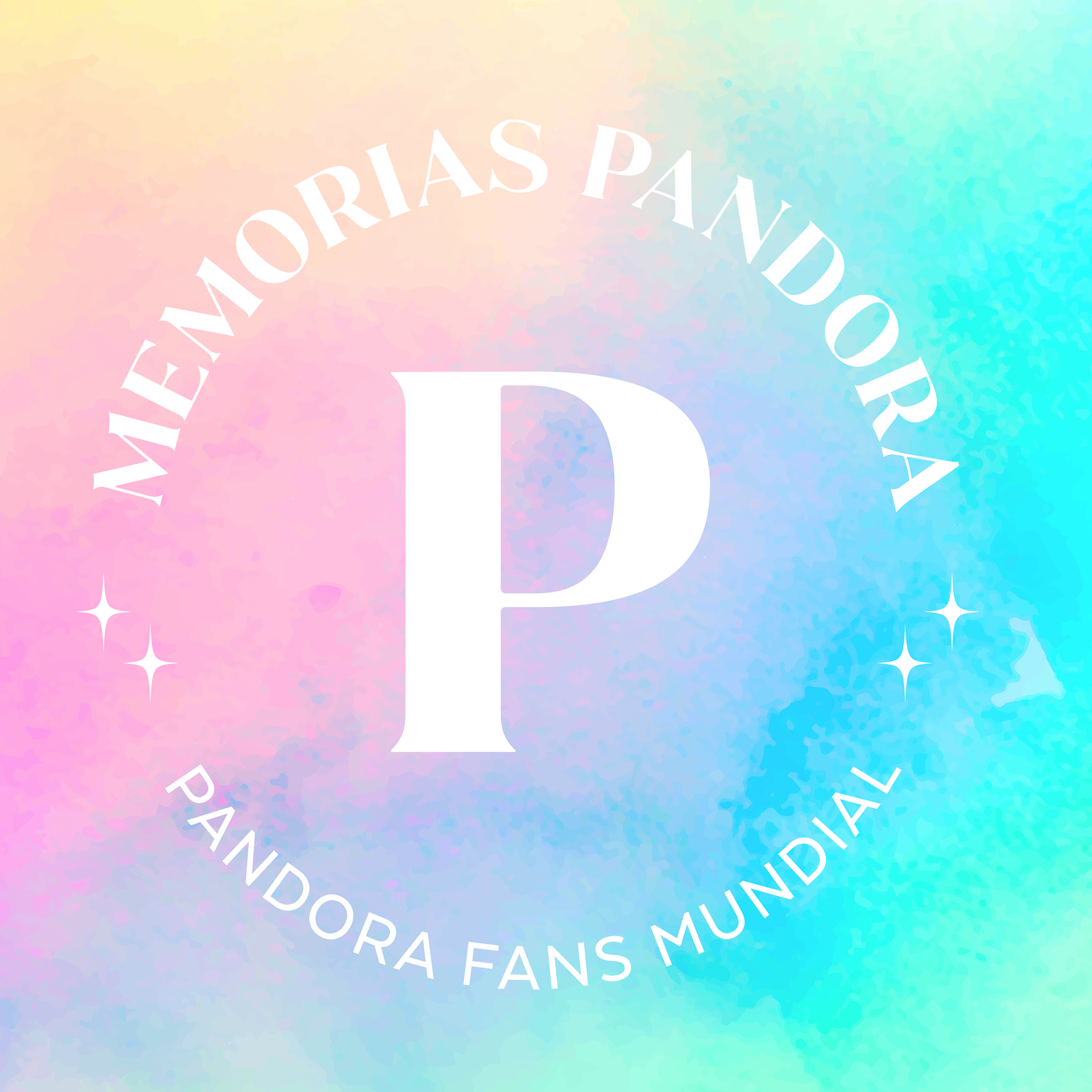 Logotipo para fan account de Grupo Pandora.