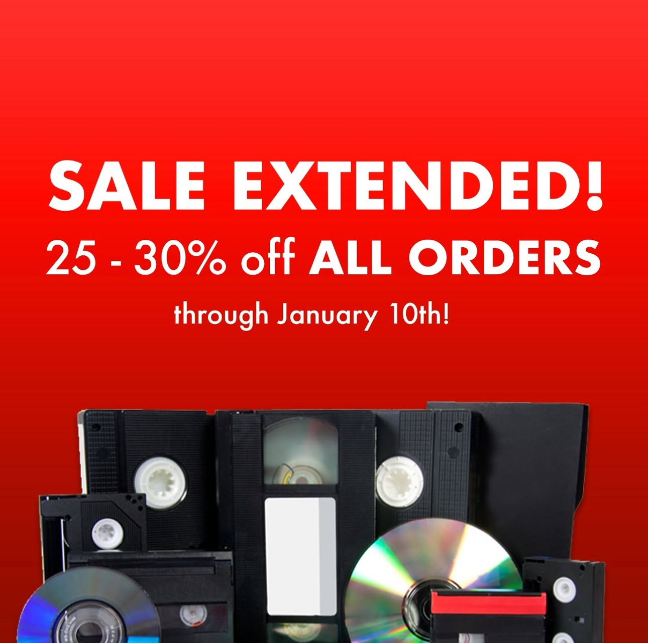 Sale extension promotion for Envision Video Services.