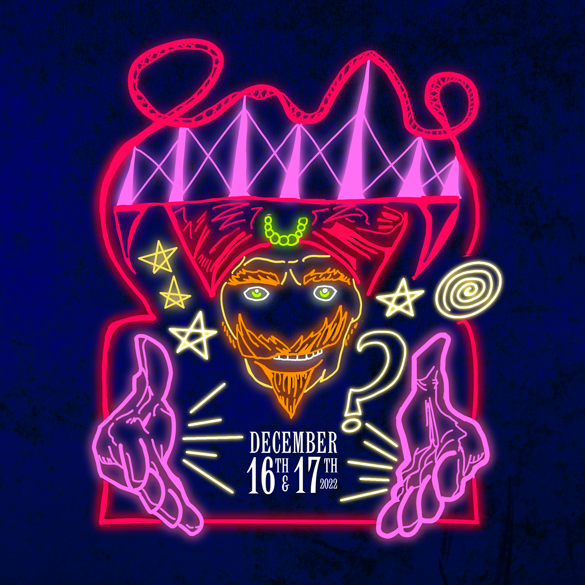 Announcement for a local production of "Ride the Cyclone."