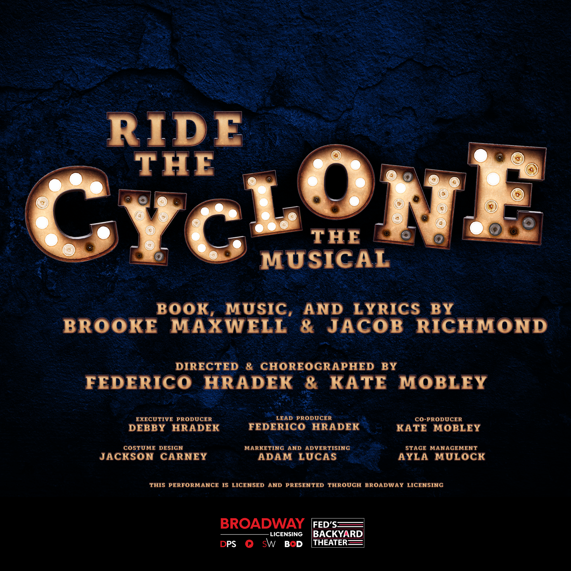Teaser for a local production of "Ride the Cyclone."