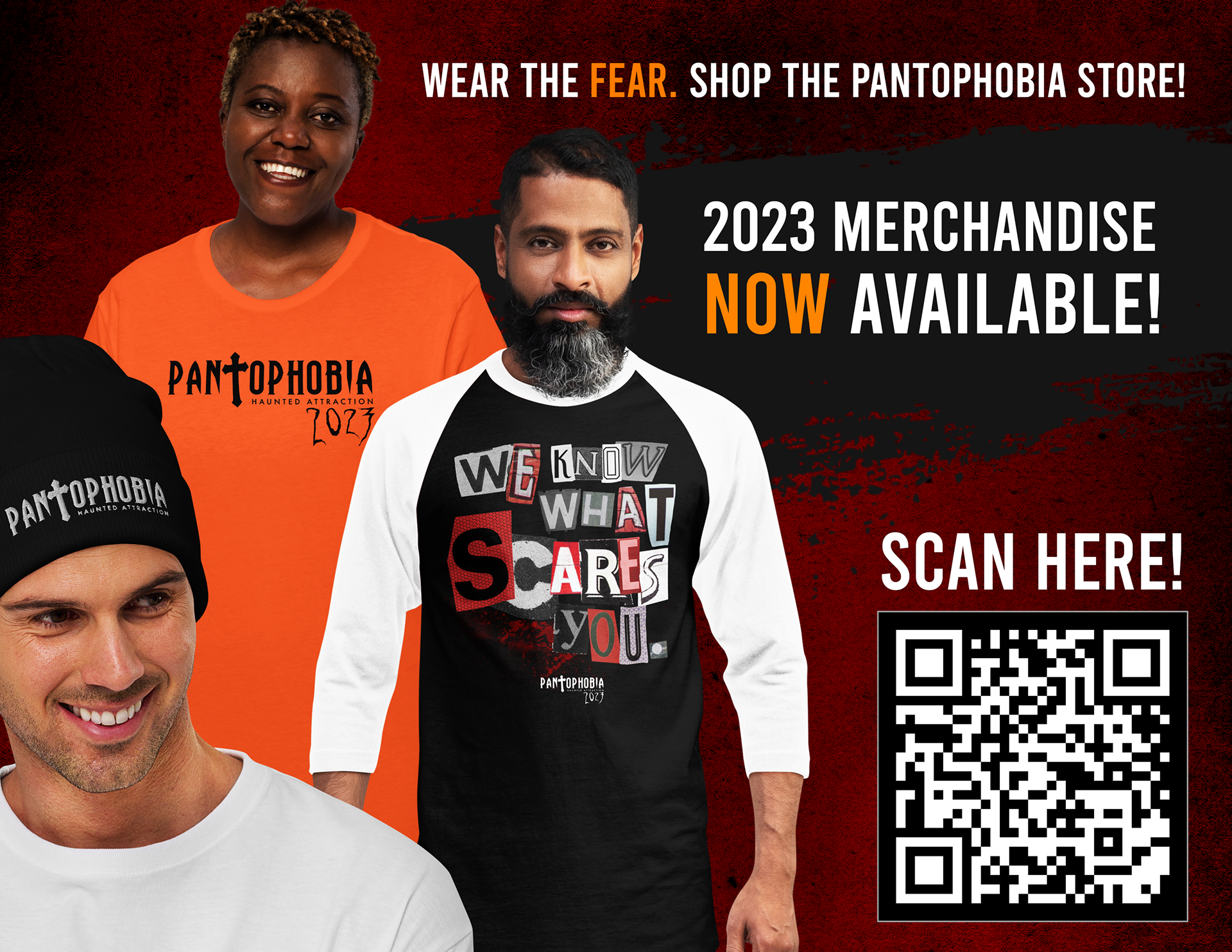 Printed media promoting merchandise.