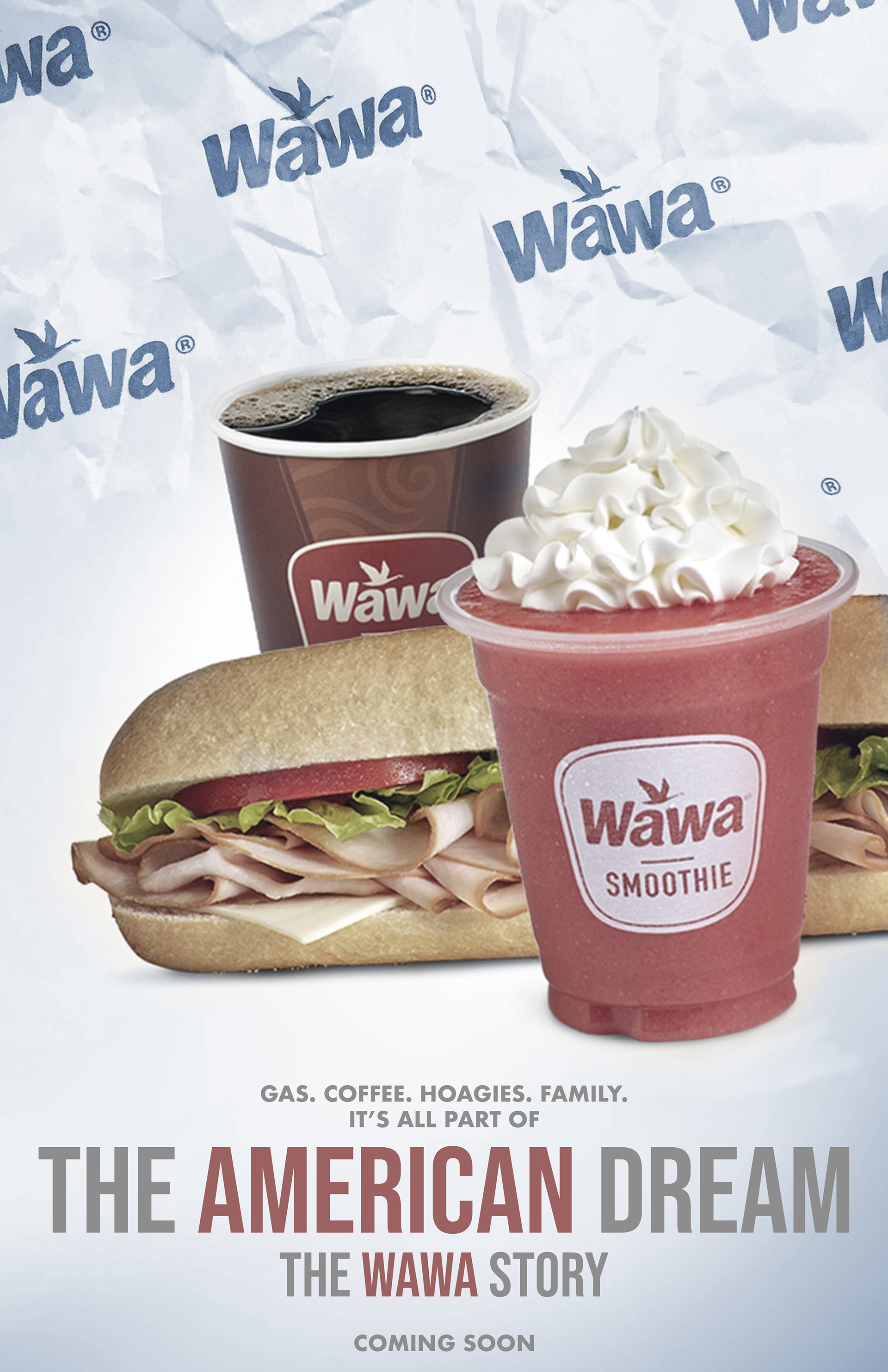 Concept art for a Wawa documentary poster. 